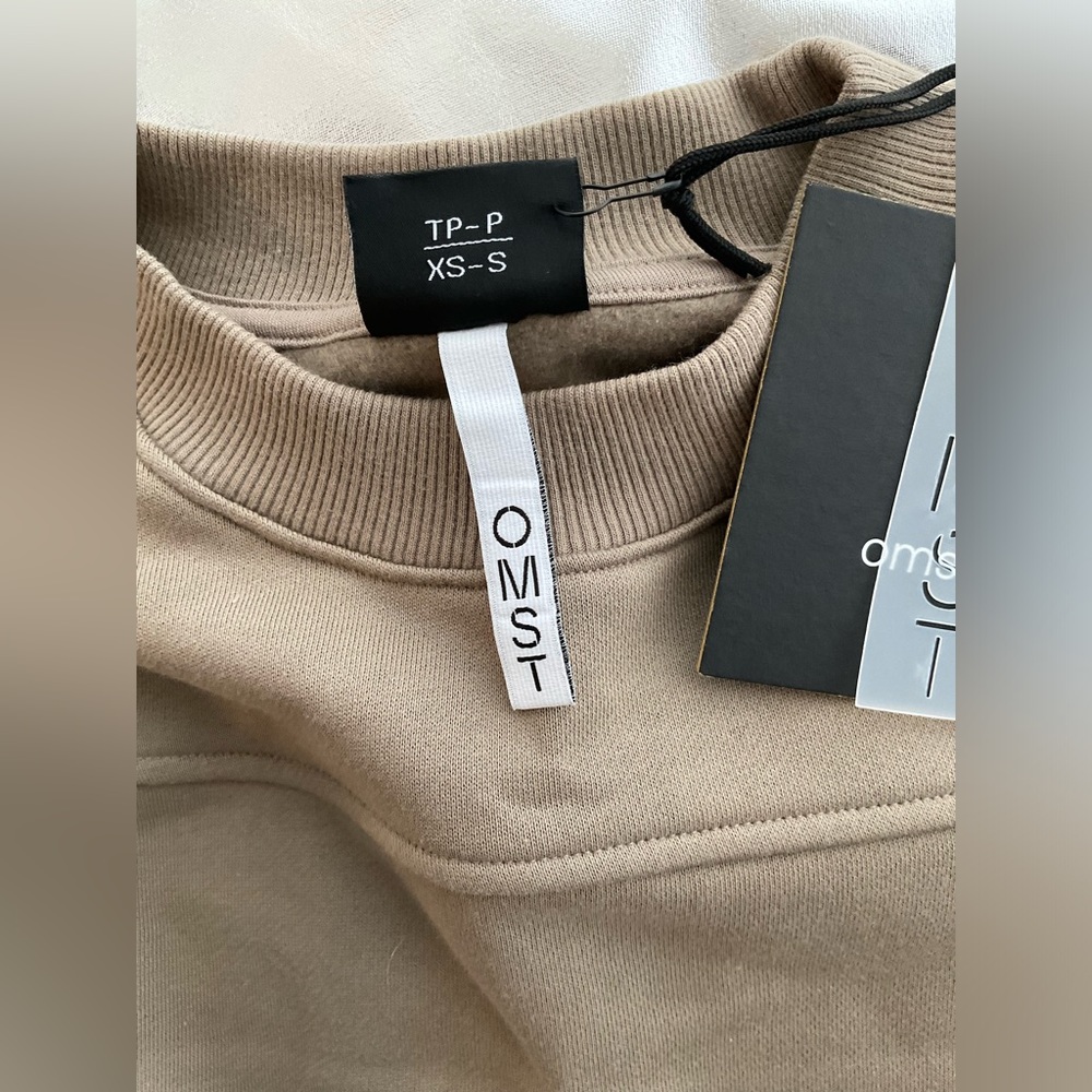 🛑🛑🛑OMST JADE CROPPED SWEATSHIRT - Picture 6 of 12